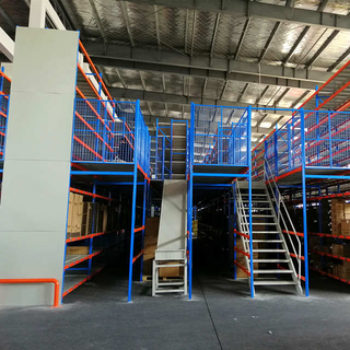 Mezzanine soutenue par support en acier industriel à usage moyen d&#39;entrepôt